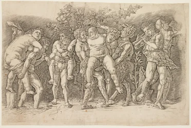 Bacchanale avec Silène, début des années 1470